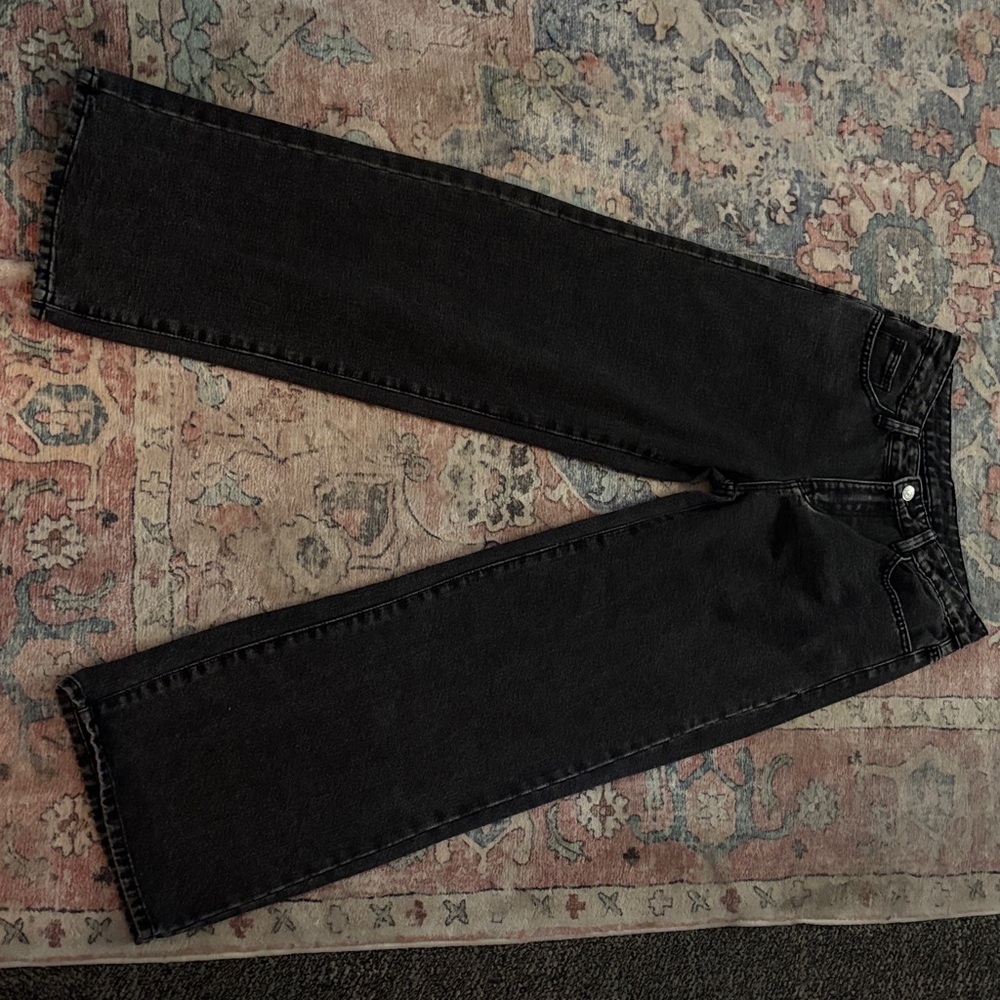 SHEIN Black Straight Leg Women's Jeans